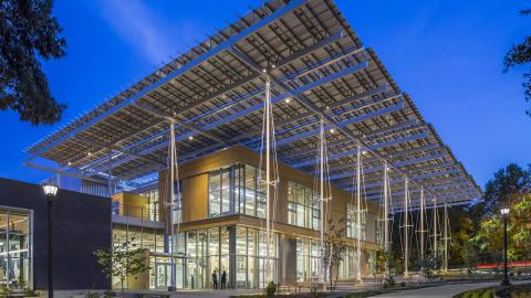 The Kendeda Building for Innovative Sustainable Design. (Photo: Jonathan Hillyer)