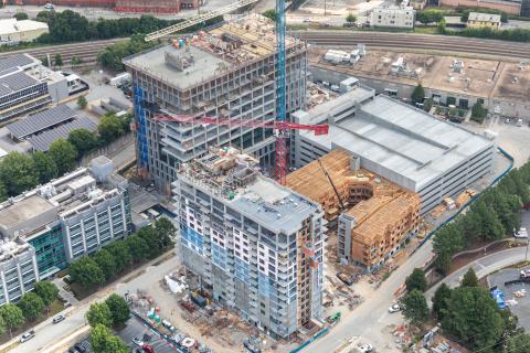 Science Square Aerial Photo